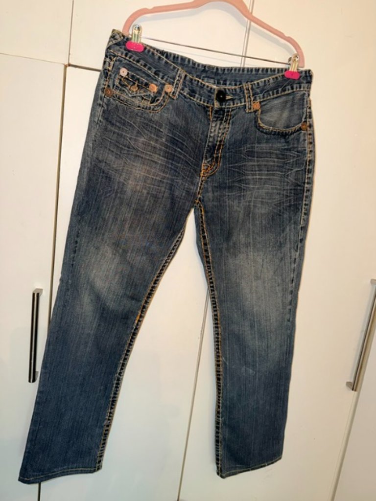 True Religion Jeans, Dark Wash, Size 38/30
